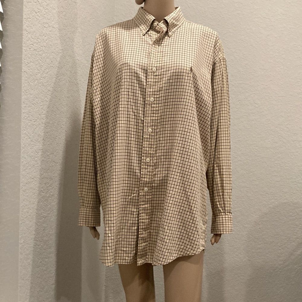 Ralph Lauren plaid long sleeve shirt
